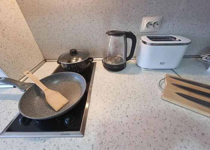 1br Bright 300mbps Wifi Duplex - Two Floors Apartman Banszko